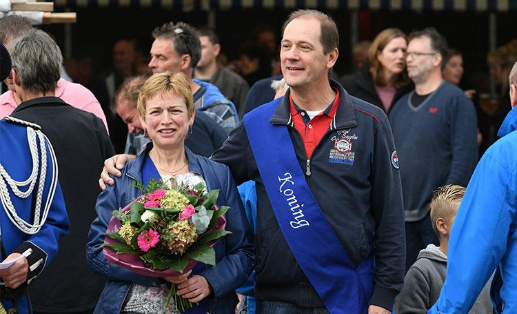 Piet en zijn vrouw Rieki